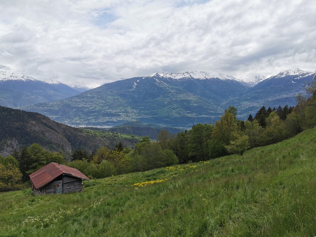 Blick auf Haute-Nendaz